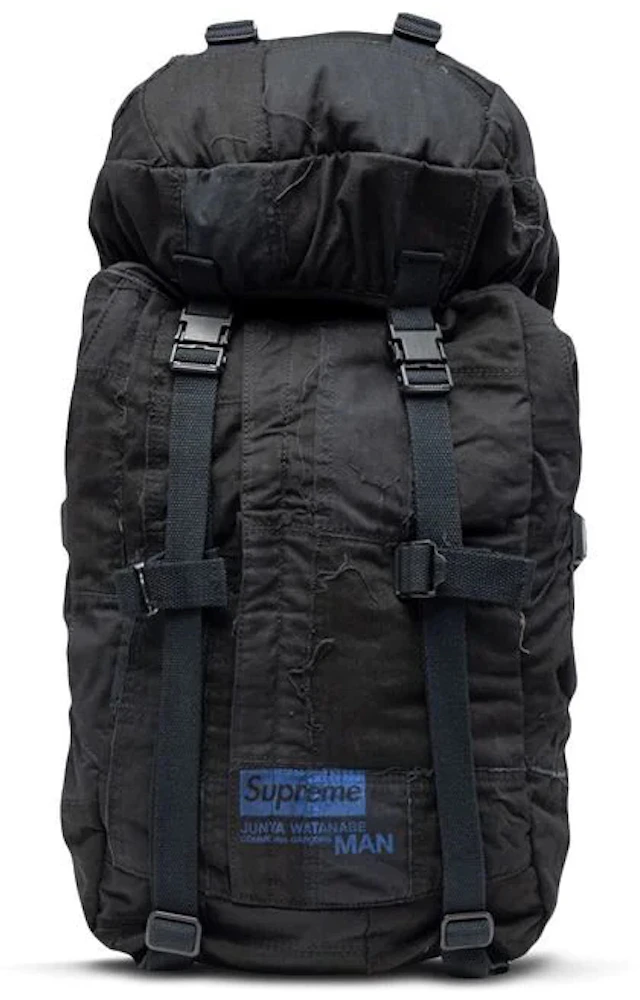 Supreme Patchwork Leather Backpack Black