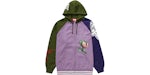 Supreme JUNYA WATANABE CDG MAN Kapuzenpullover mit Reißverschluss Violett