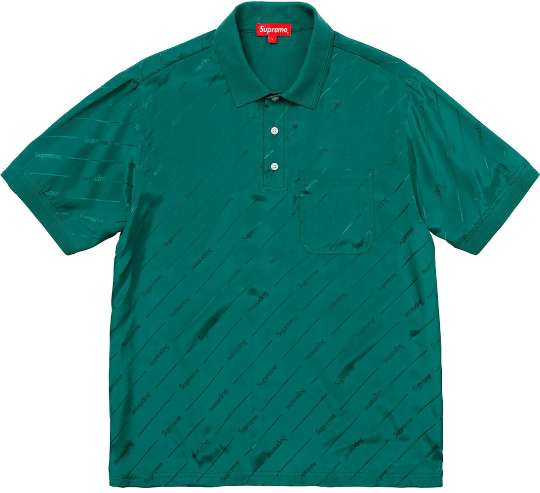 Supreme 2017 Jacquard Denim Shirt - Green Casual Shirts, Clothing -  WSPME45044