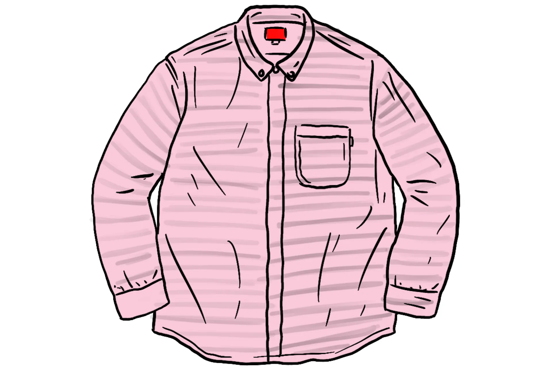 Supreme Jacquard Logos Denim Shirt Pink - SS20