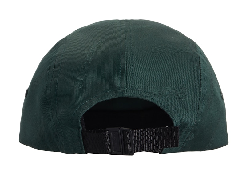 Supreme Jacquard Logos Twill Camp Cap Forest Green - FW19 - US