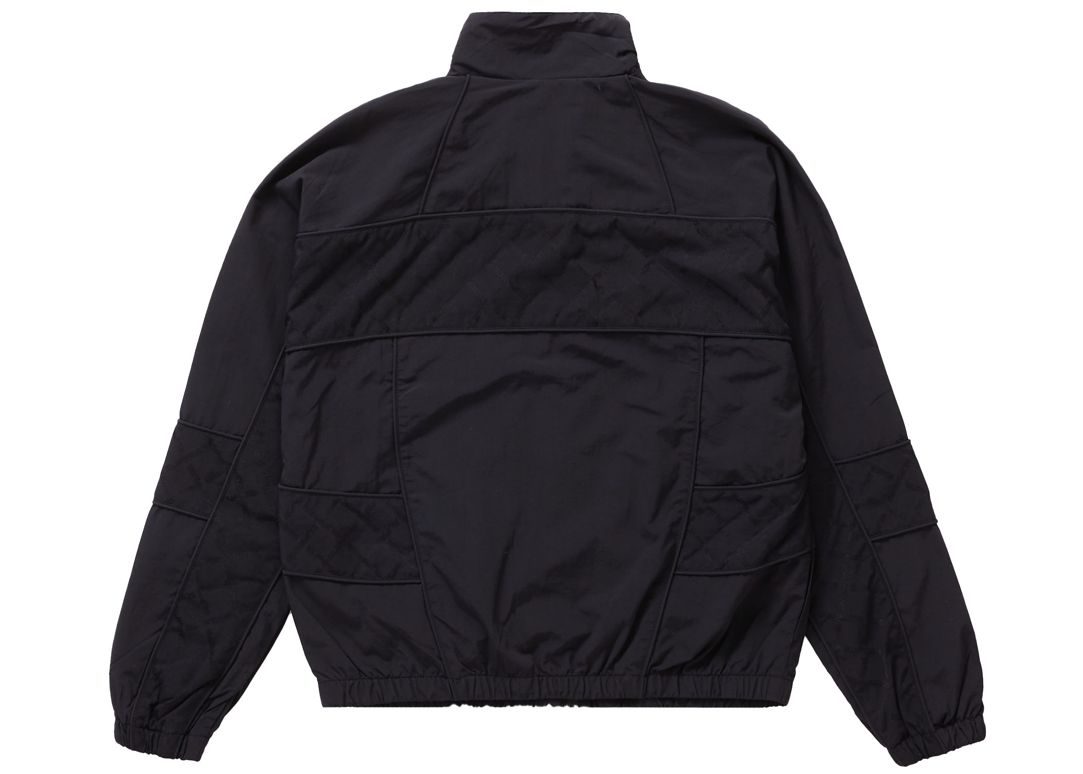 Supreme Jacquard Panel Track Jacket Black メンズ - FW22 - JP