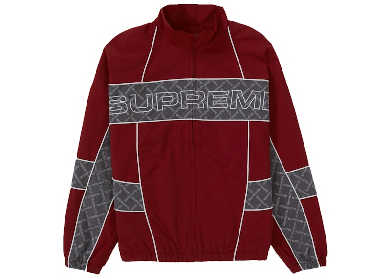 supreme jacquard panel track jacket-