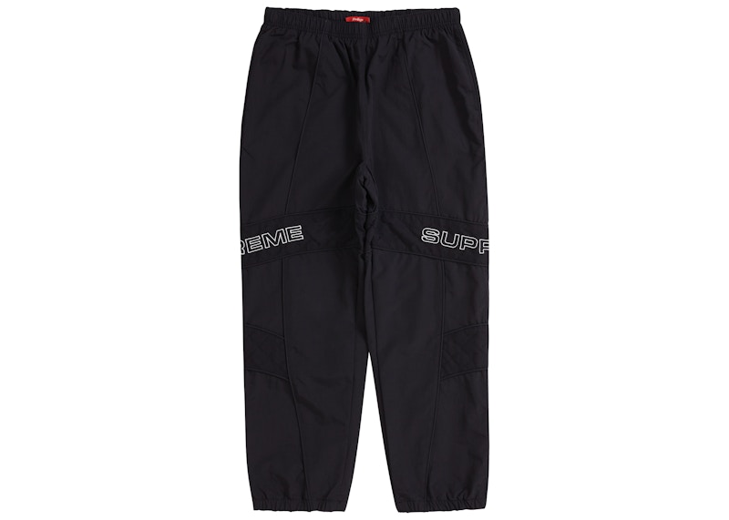 Supreme Jacquard Panel Track Pant Black Men's - FW22 - US