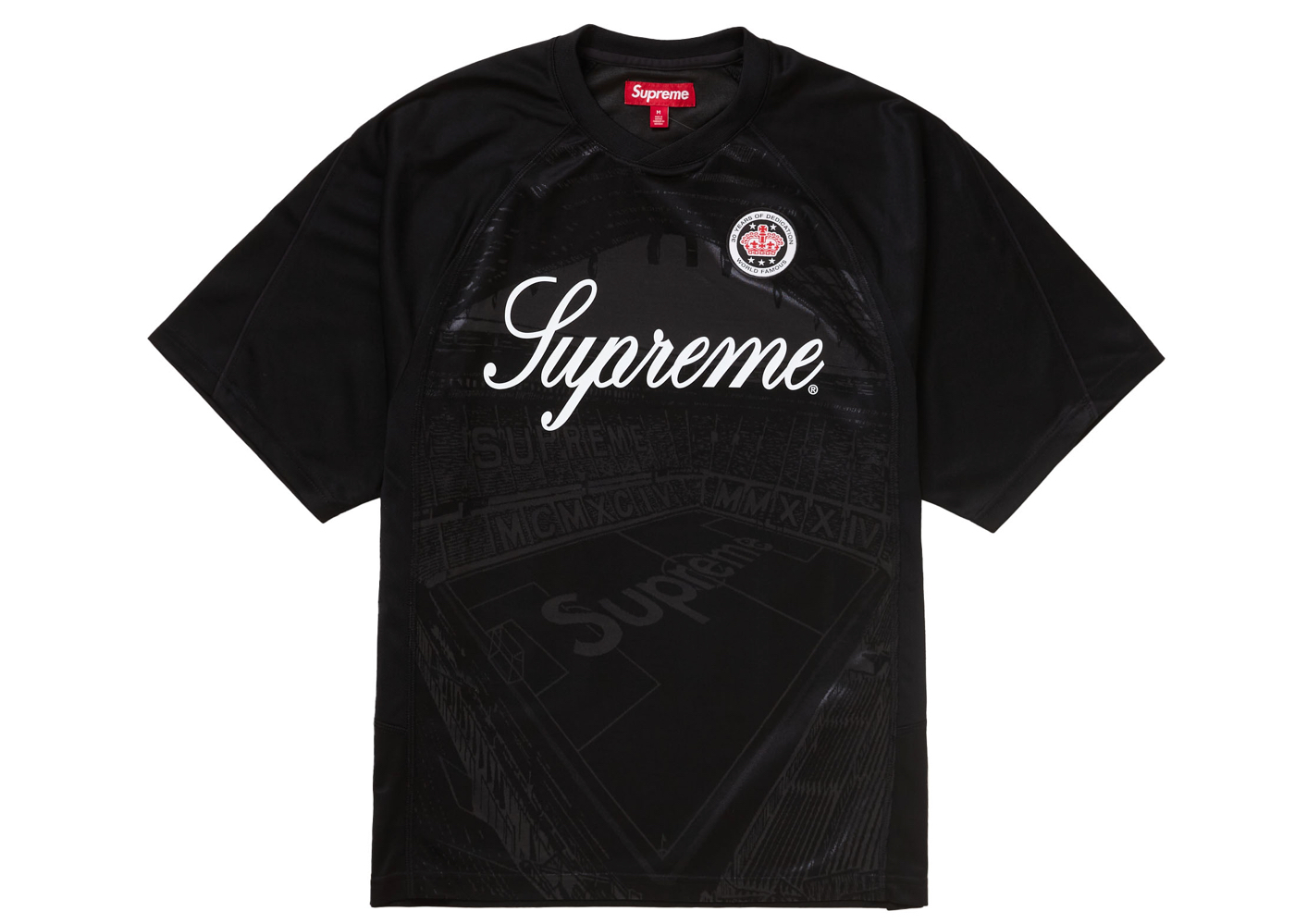 Supreme Jacquard Soccer Jersey Black