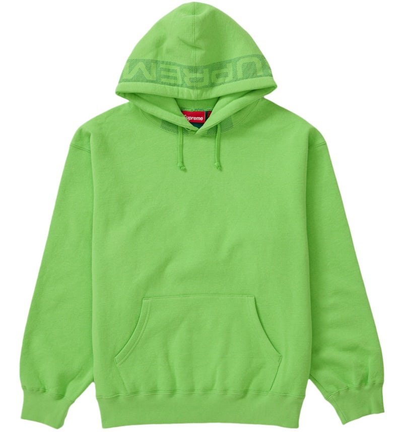 Yellow Supreme Green Apple Hoodie Supreme Jacquard Stripe Hooded