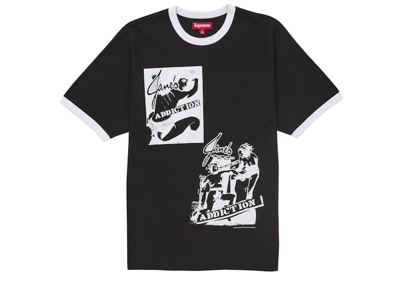 Jane's Addiction Ringer Tee Black メンズ - FW24 - JP