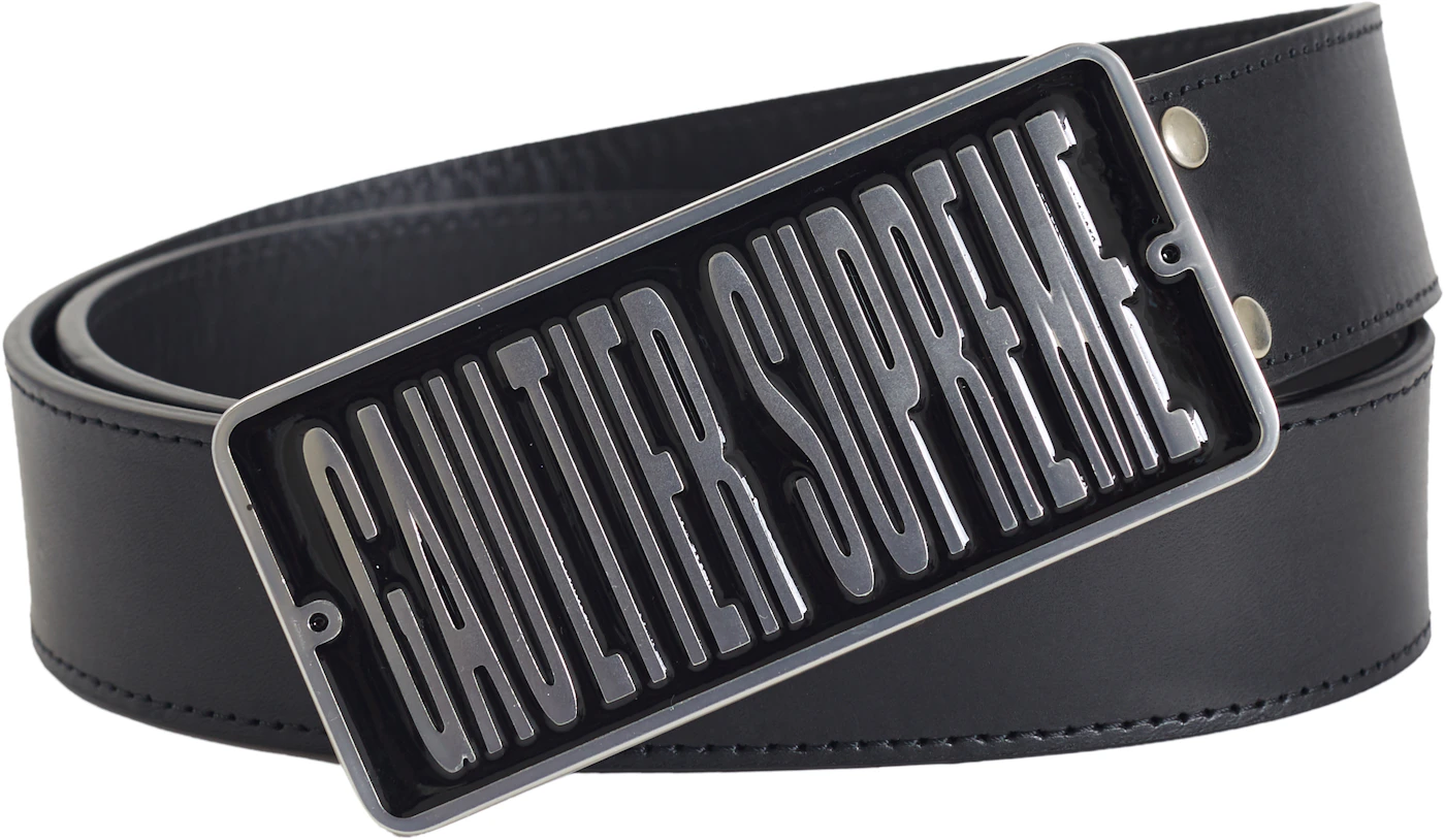 Supreme Jean Paul Gaultier Belt Black - SS19 - US