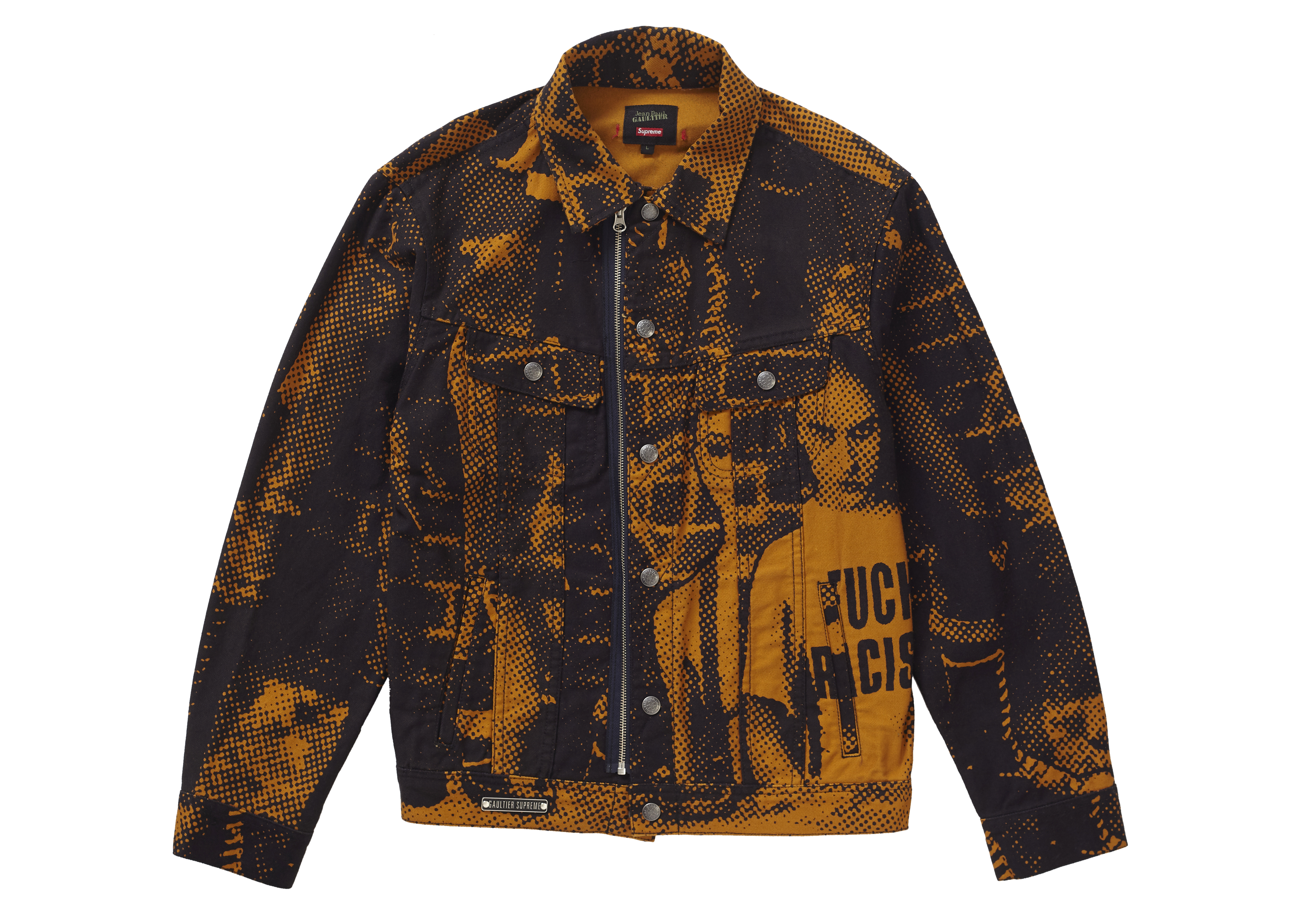 Gold / Supreme Jean Paul Gaultier Jacket