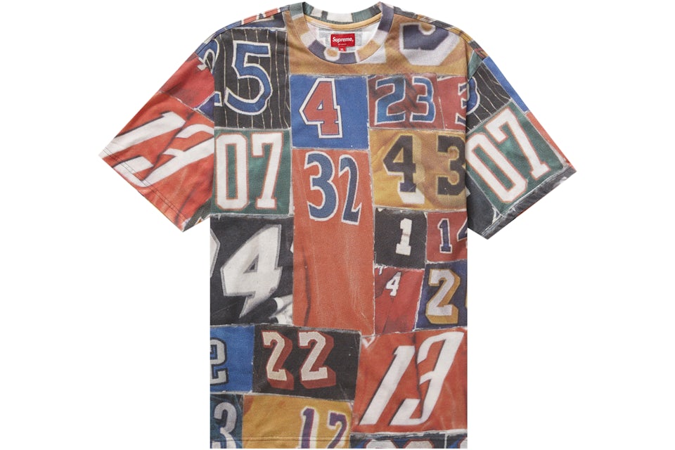 Supreme Jersey Collage S/S Top