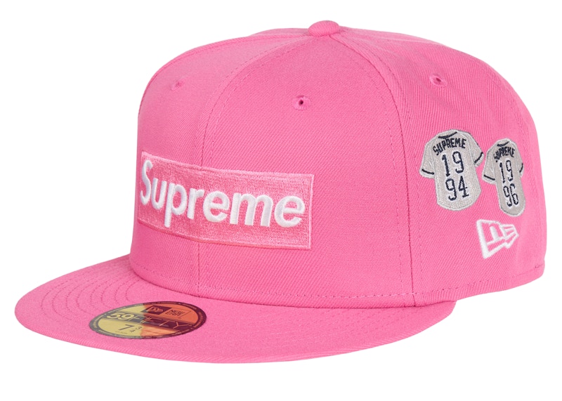 Pink supreme hat online