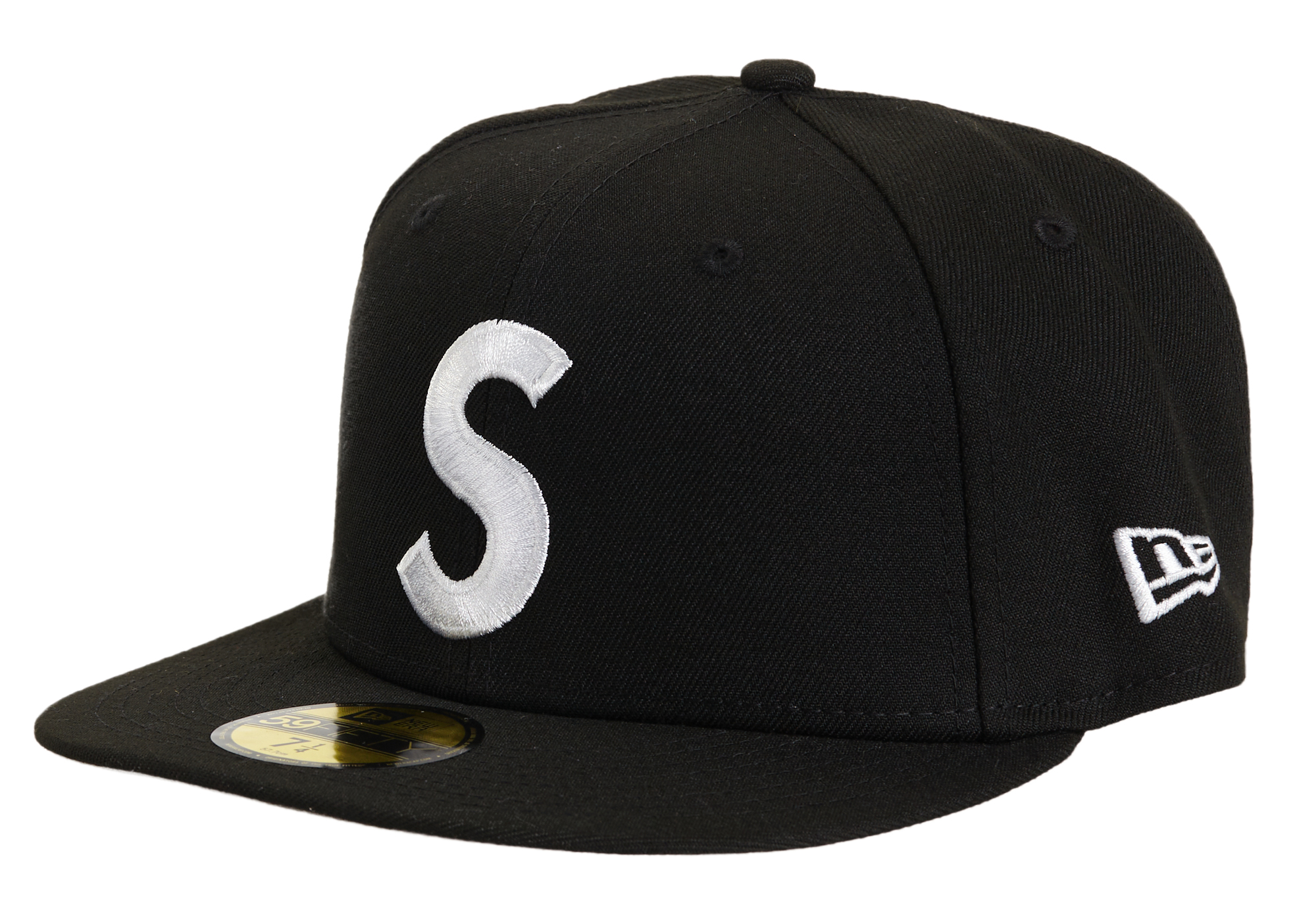 Supreme Jesus Piece S Logo New Era Fifty Hat Black   FW   US