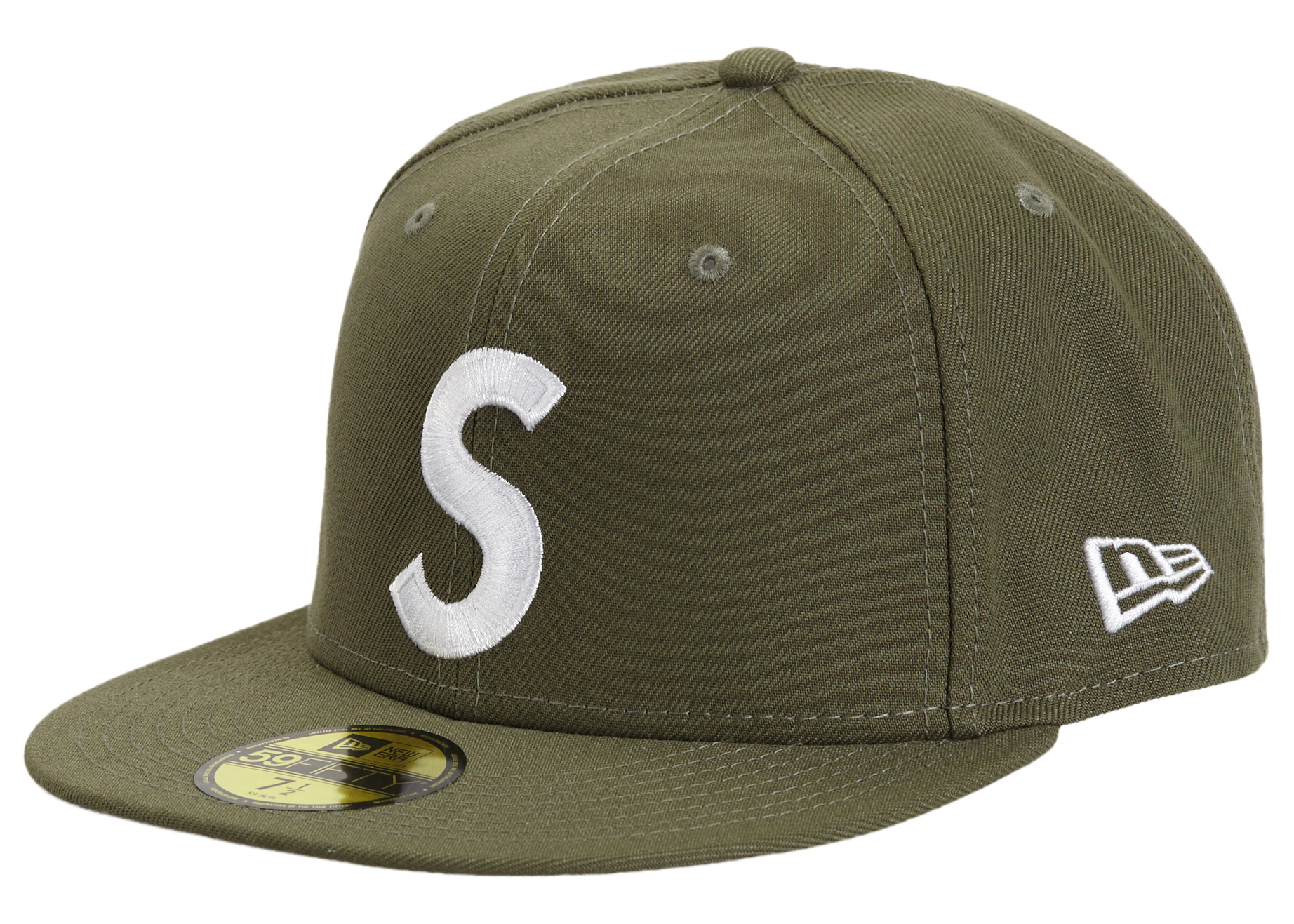 Supreme Jesus Piece S Logo New Era 59Fifty Hat Olive - FW23 - JP