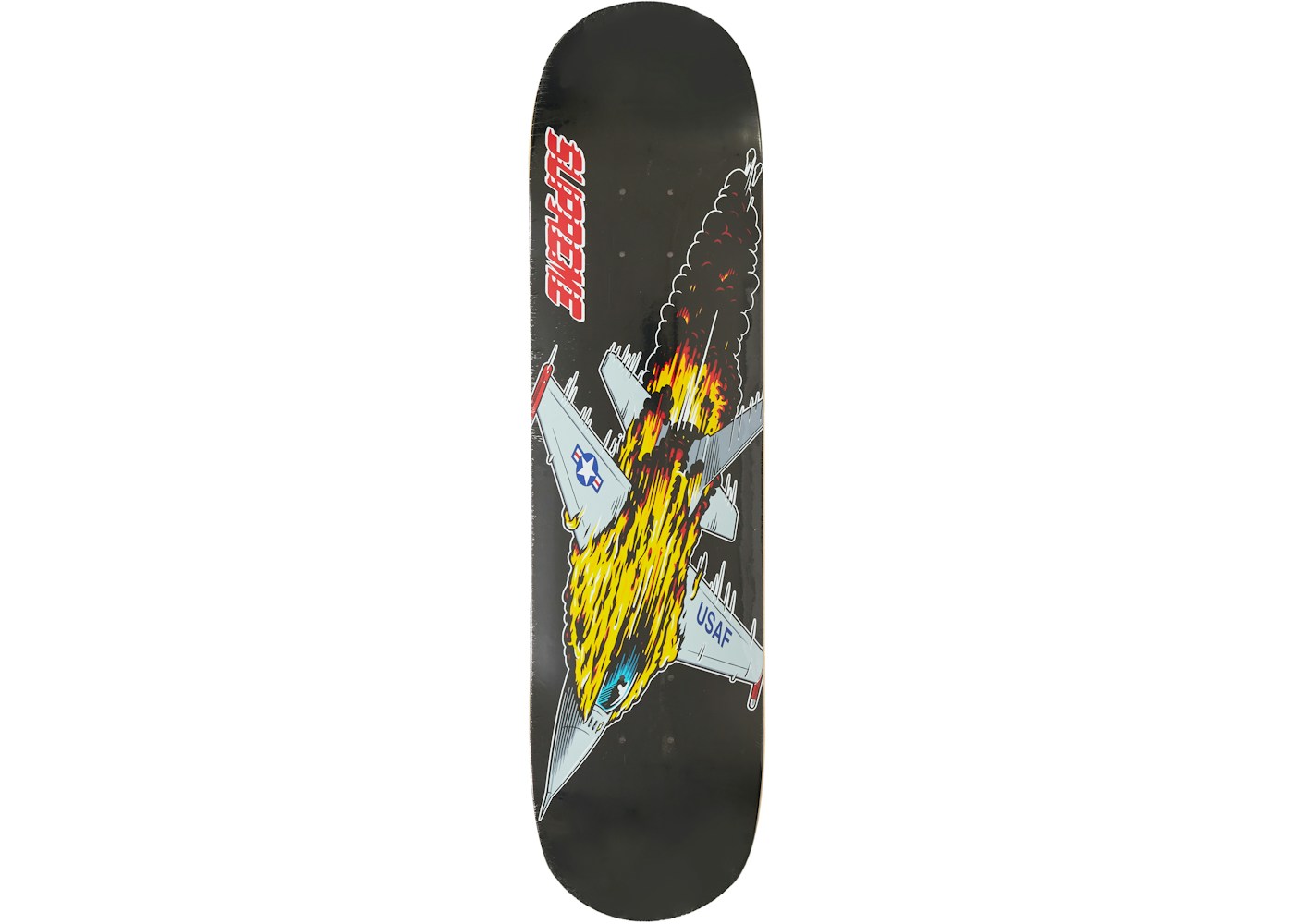 Supreme Jet Skateboard Deck Black Fw20