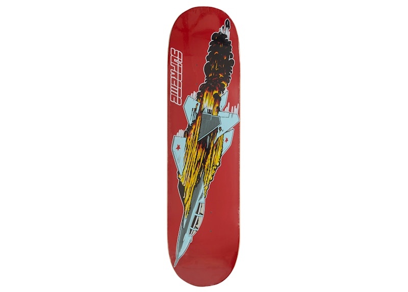 Supreme Jet Skateboard Deck Red FW20 US