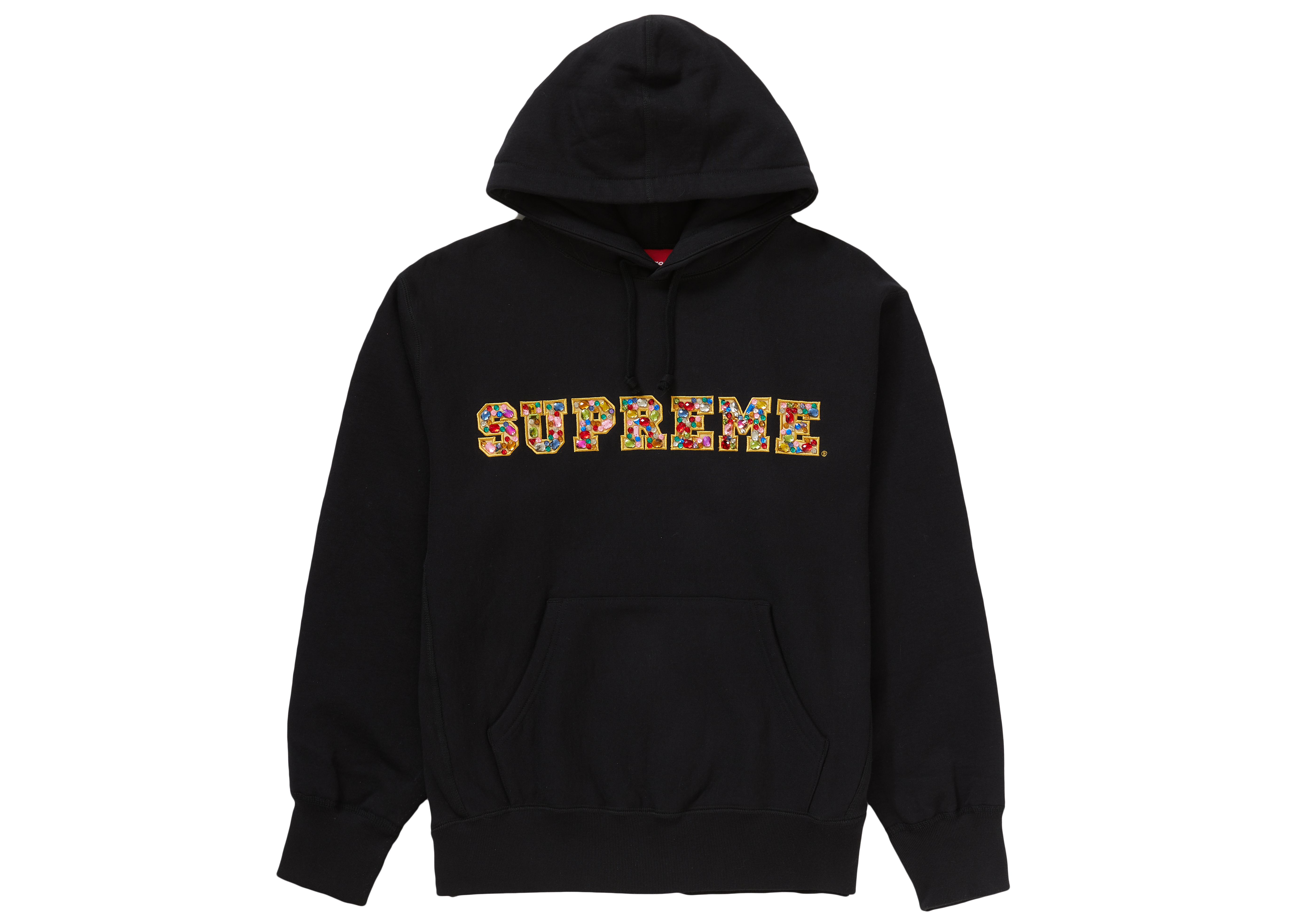 Supreme Jewels Hooded Sweatshirt (FW20) Black