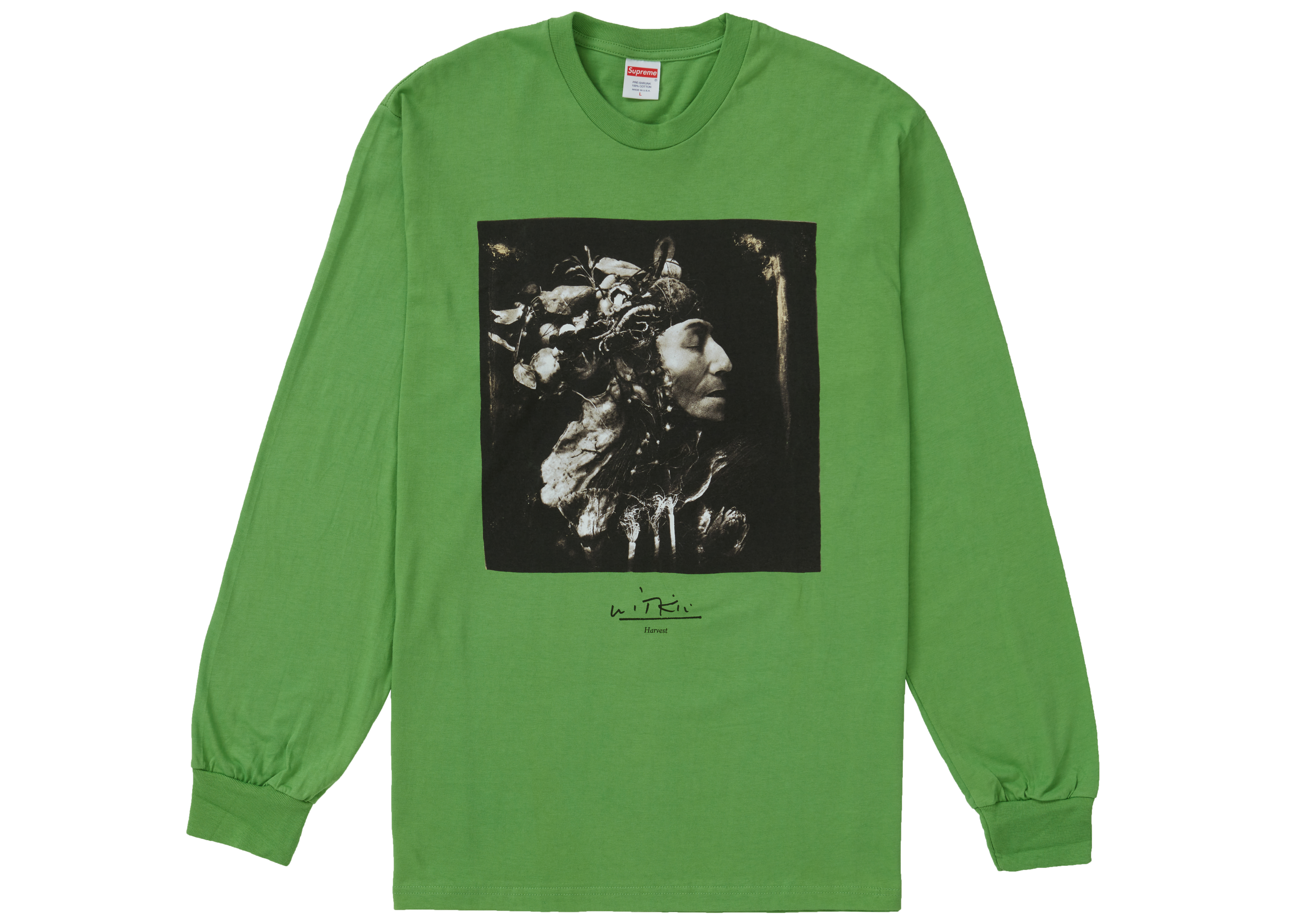 Tシャツ/カットソー(七分/長袖)supreme joel peter witkin havest ロンT S