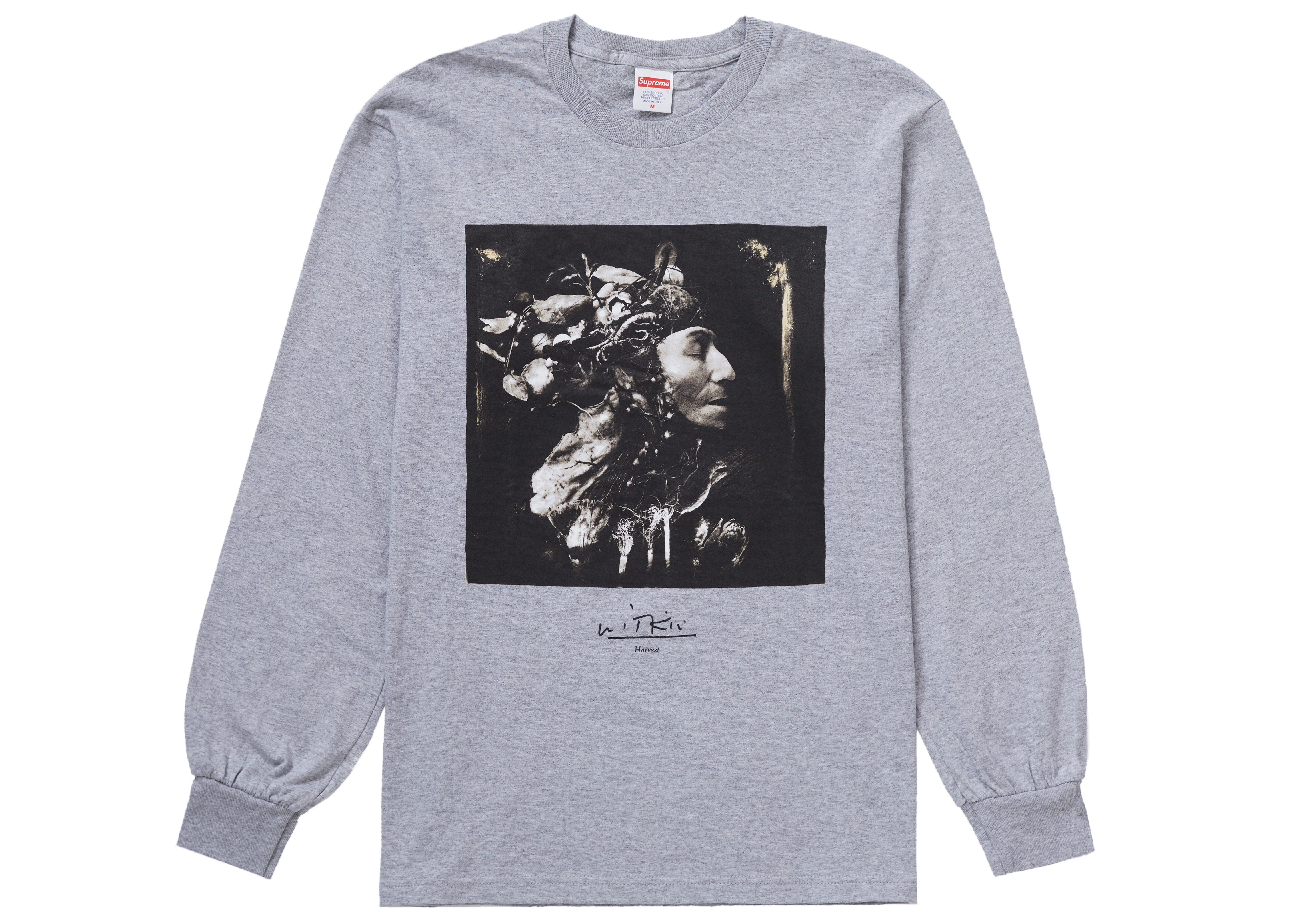 Supreme Joel-Peter Witkin Harvest L/S Tee White Men's - FW20 - US