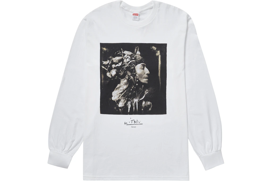 Supreme Joel-Peter Witkin Harvest L/S Tee White - FW20 - GB