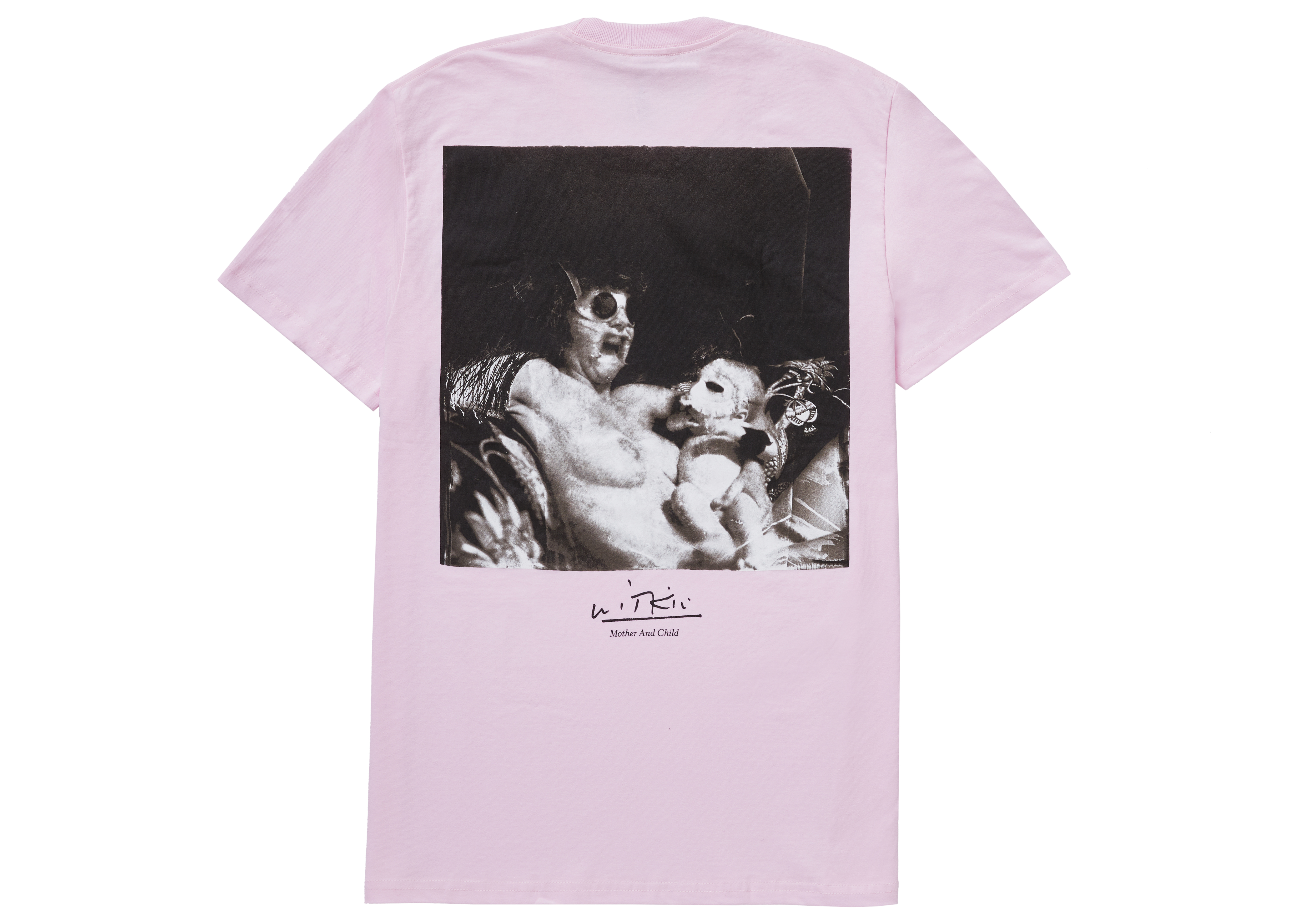 Supreme Joel-Peter Witkin Mother and Child Tee Light Pink Men's 