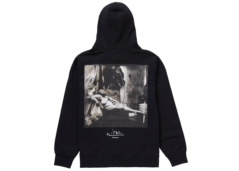 Supreme Joel-Peter Witkin Sanitarium Hooded Sweatshirt Black Men's