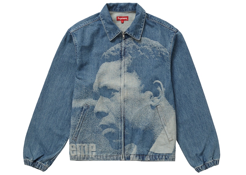 Supreme Is Love Denim Work Jacket Stone Men's - FW19 - US