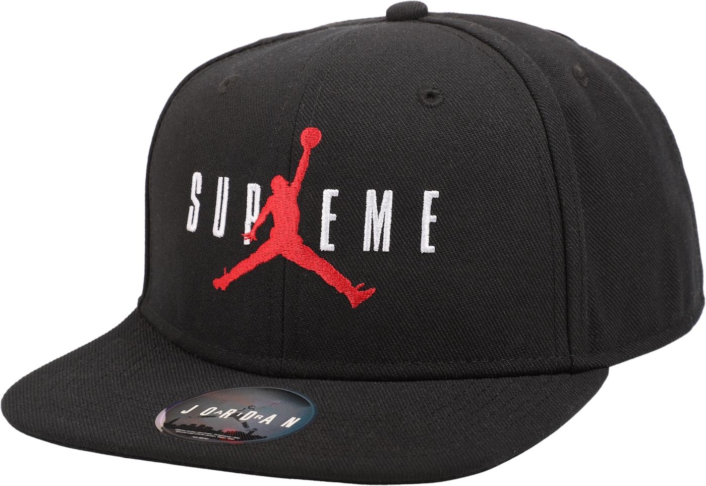 Imidlertid Perle fantastisk Supreme Jordan 6 Panel Hat Black - FW15