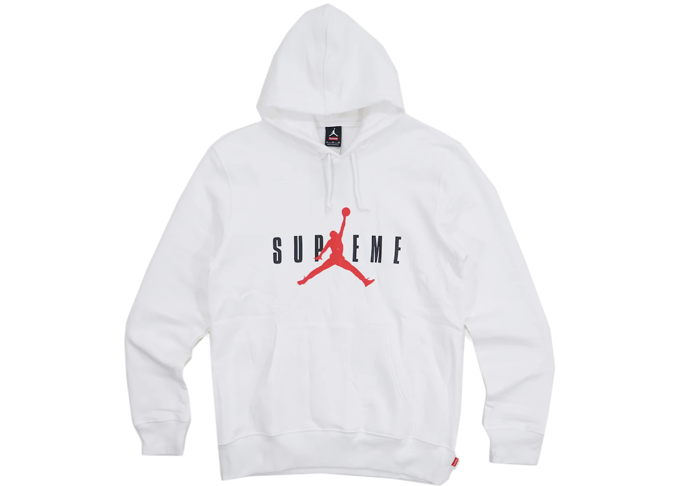 Supreme Jordan Hooded Pullover White Men's - FW15 - US