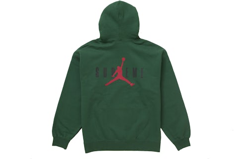 Supreme Jordan Hooded Sweatshirt (FW24) Green Men's FW24 US