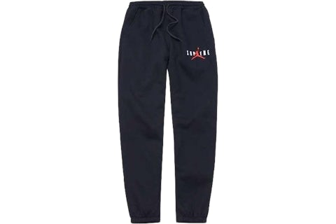 Supreme®/Jordan® Sweatpant Supreme Jordan Sweatpant Black Men's - FW15 - US