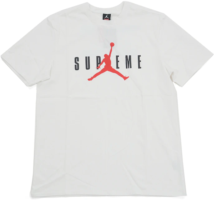 Supreme Jordan Tee White -