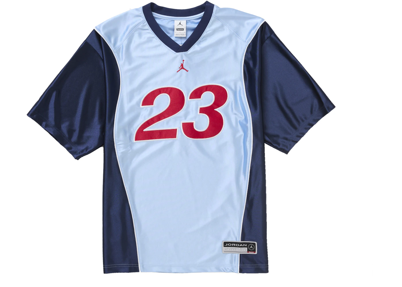 Supreme Jordan Warm Up Jersey Light Blue Men's FW24 GB