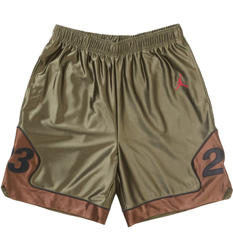 Supreme Jordan Warm Up Short Olive Men's FW24 US