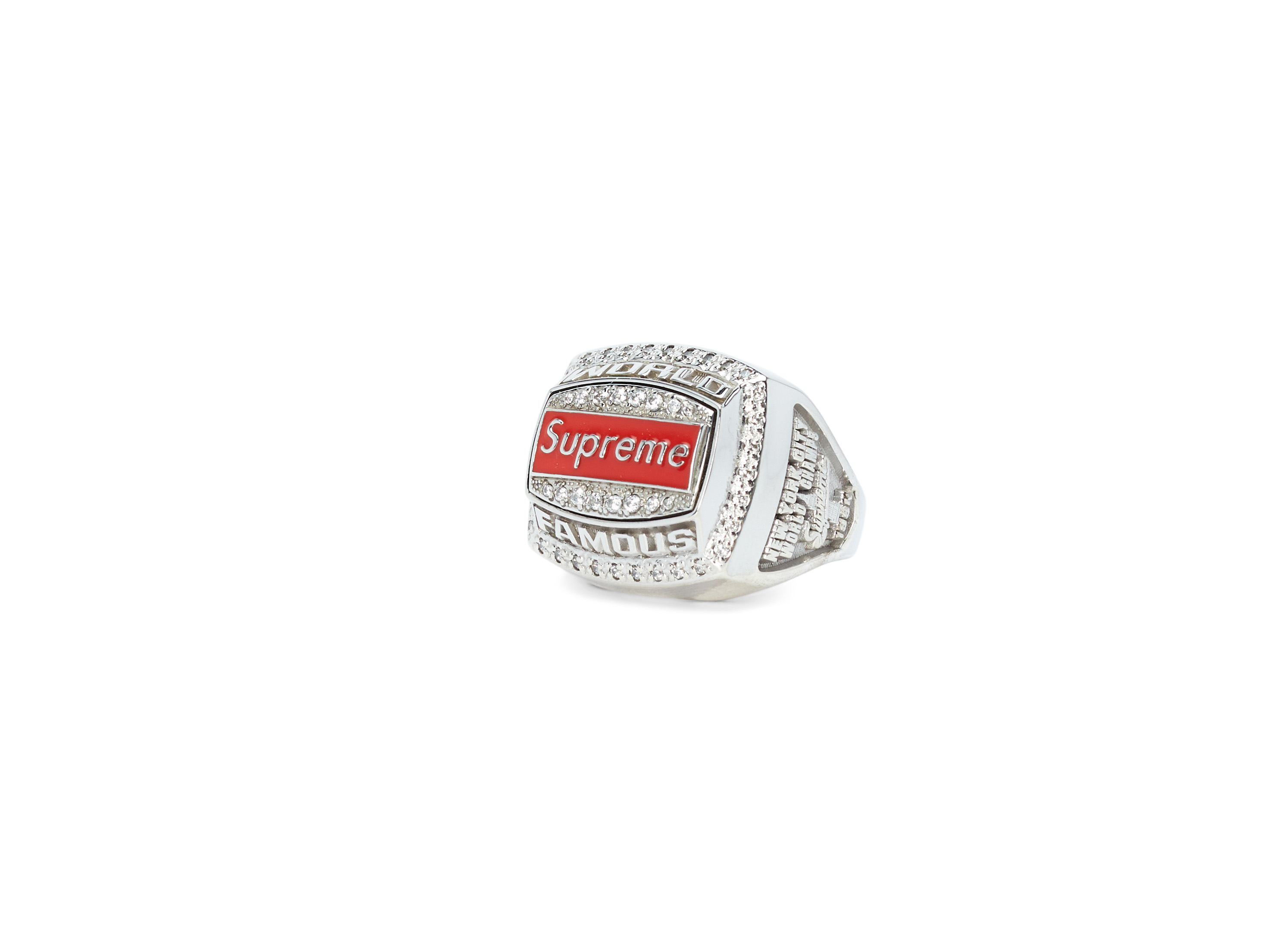 Supreme Jostens World Famous Champion Ring Silver