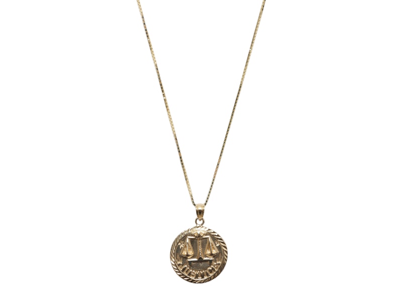 Supreme Justice Gold Pendant 18ss 14k - アクセサリー