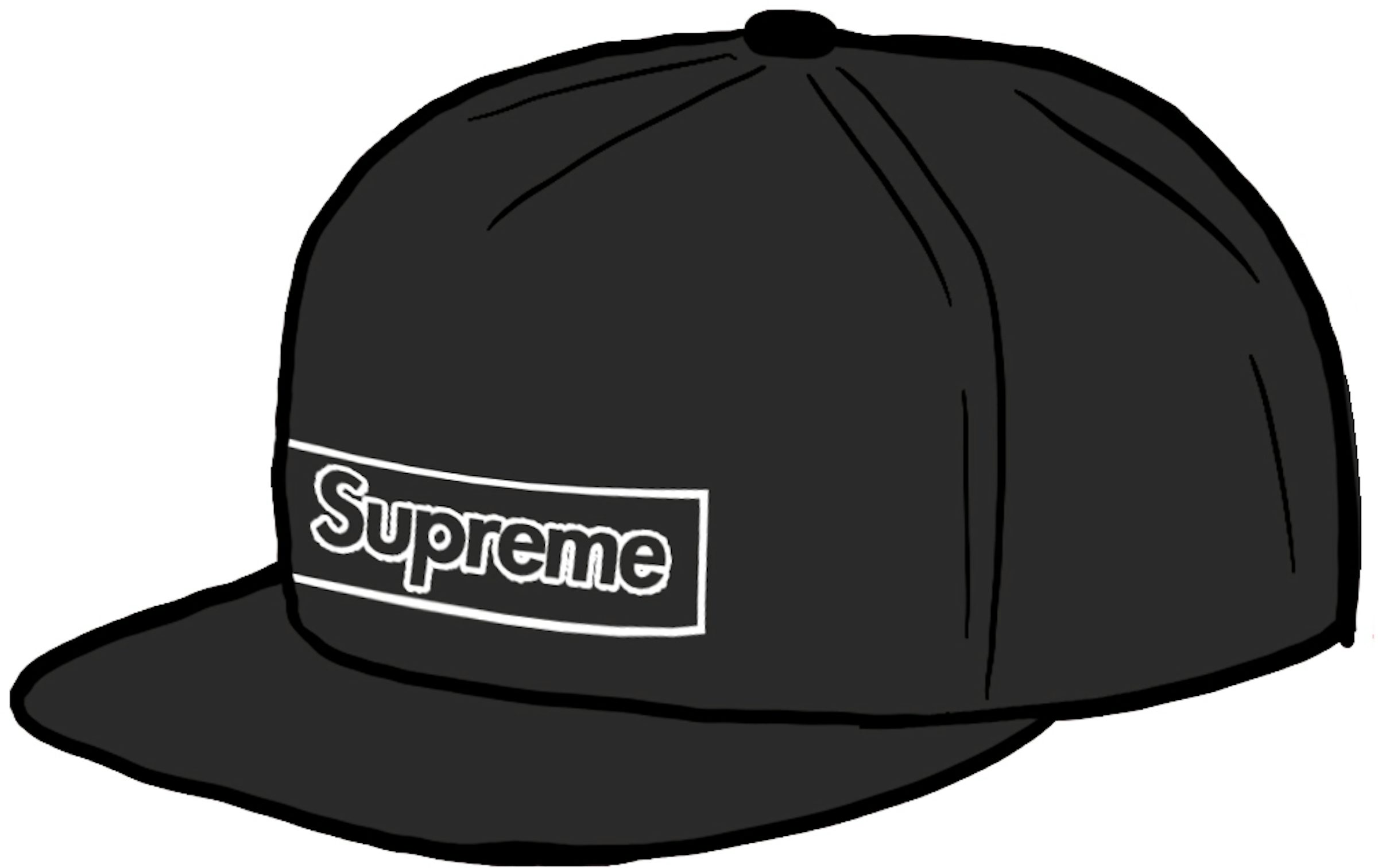 Supreme x Kaws Men's Chalk Logo Hoodie