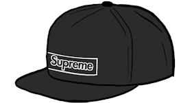 Supreme KAWS Chalk Logo 5-Panel Black