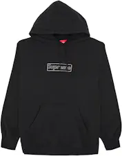 Supreme KAWS Chalk Logo Hooded Sweatshirt Washed Navy Men's - SS21 - US