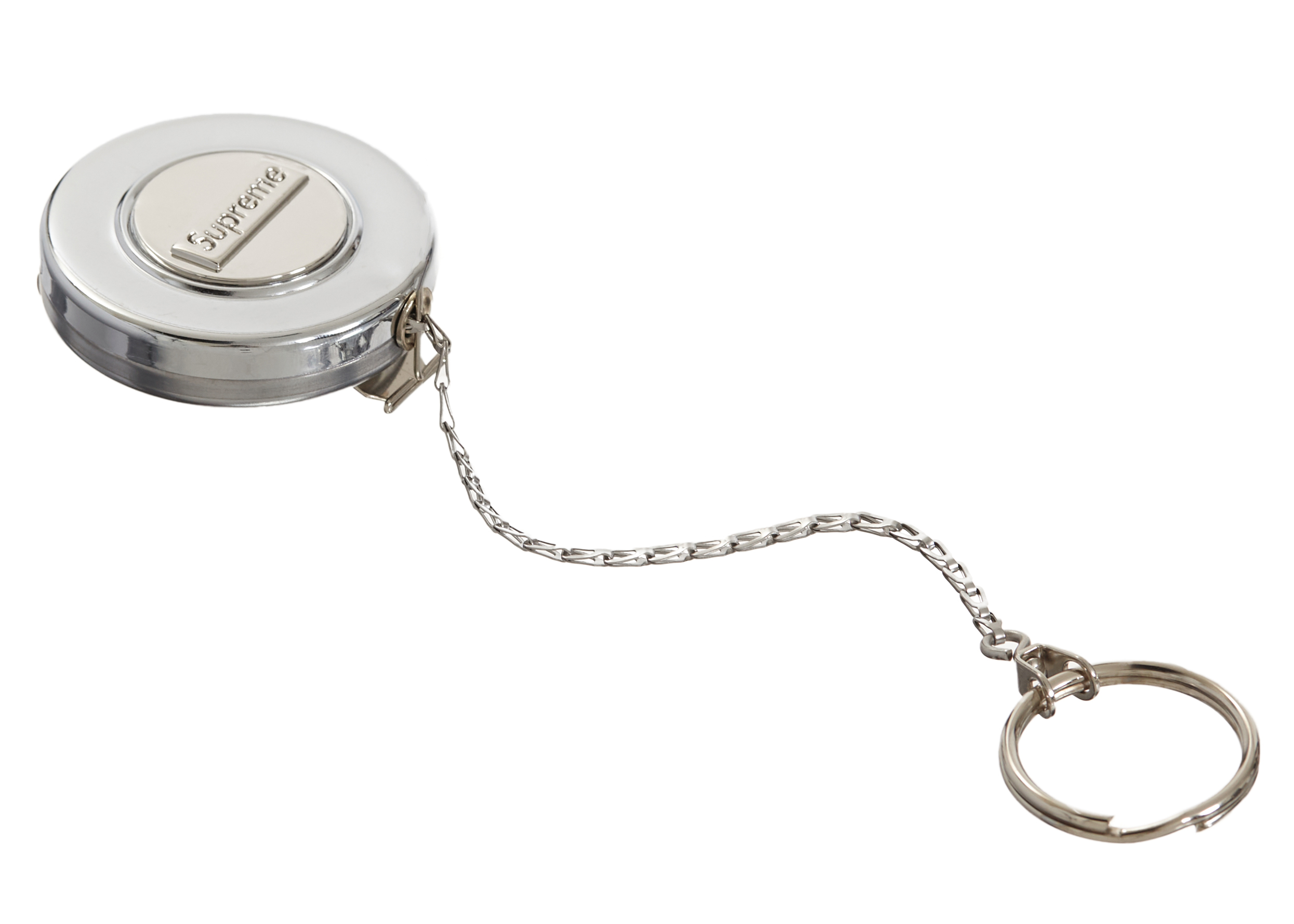 Supreme KEY-BAK Original Retractable Keychain Silver