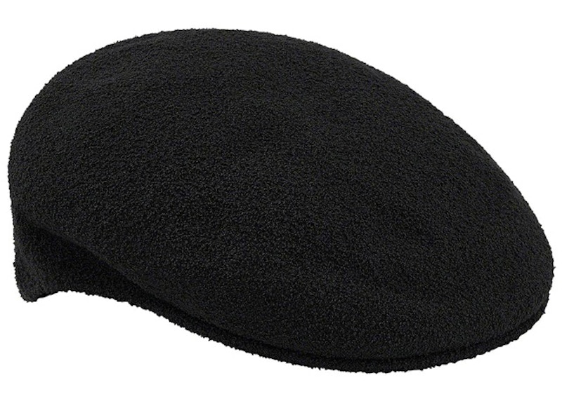 Supreme Kangol Bermuda 504 Hat Black - SS21 - US