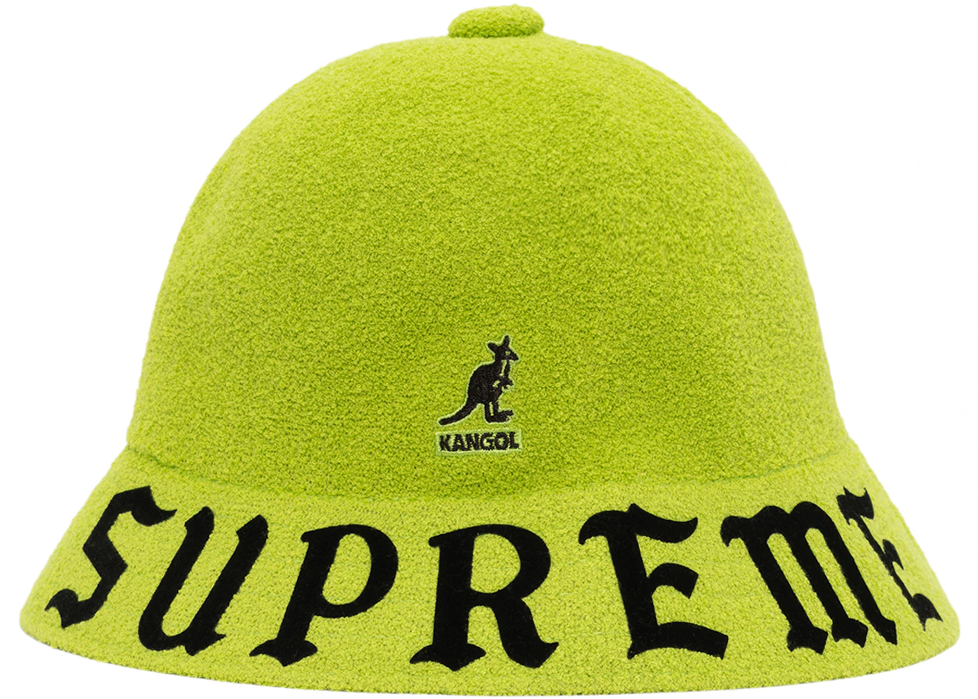 Supreme Kangol Bermuda Casual Hat Bright Green SS20 US XL 21SS