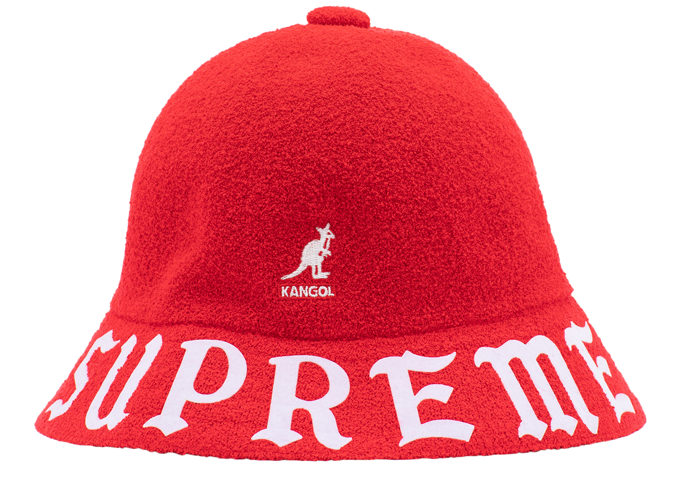 Supreme Kangol Bermuda Casual Hat Red