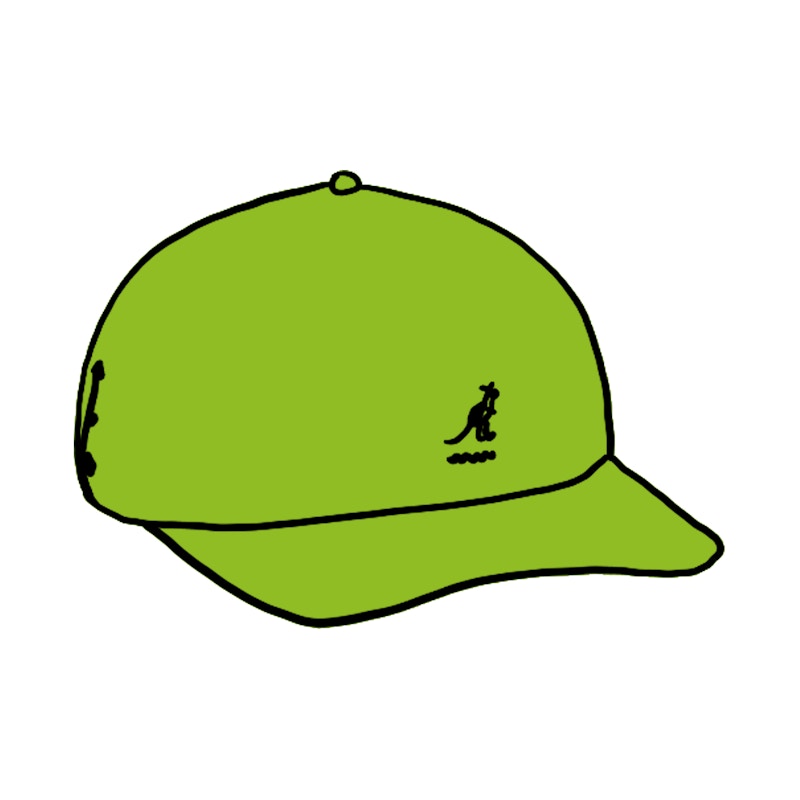 Supreme Kangol Bermuda Spacecap Bright Green - SS20 - GB