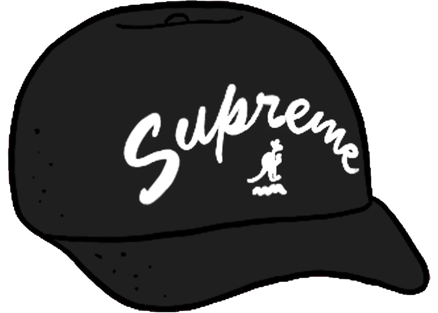 Supreme Supreme Kangol Bermuda Spacecap (SS21) Black - SS21 - US