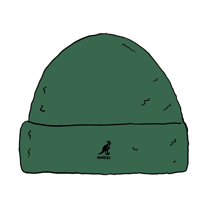 Pre-owned Supreme Kangol Furgora Beanie In Dark Green