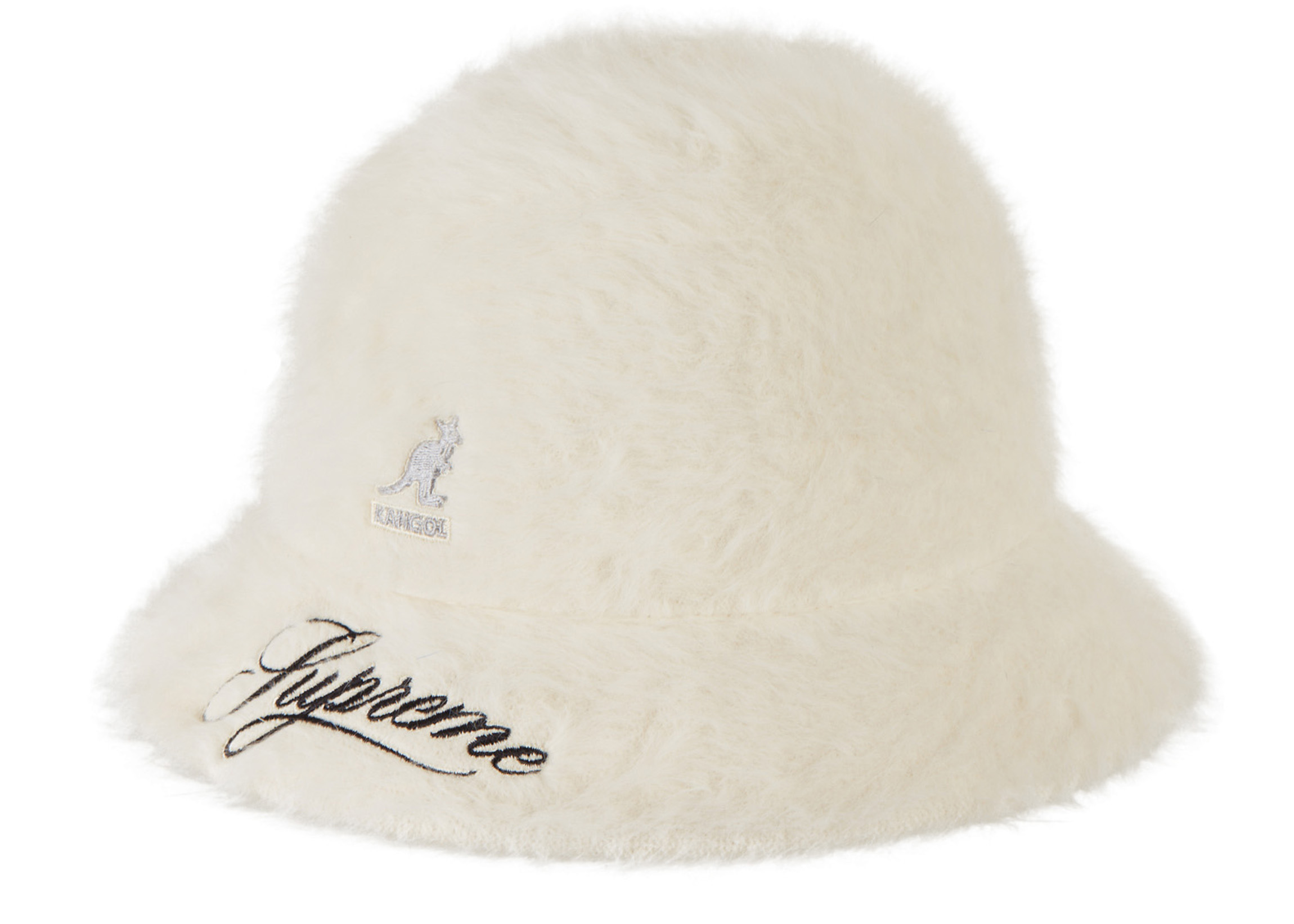 ハットsupreme kangol furgora 白 white - 帽子