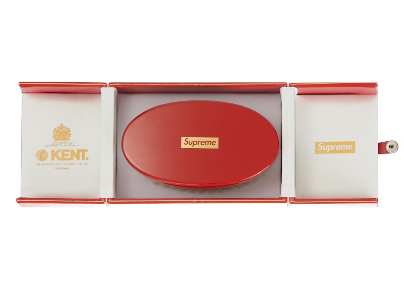 Supreme Kent Military Hairbrush Red