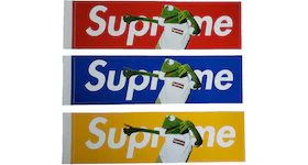 Supreme Kermit The Frog Box Logo Sticker Set
