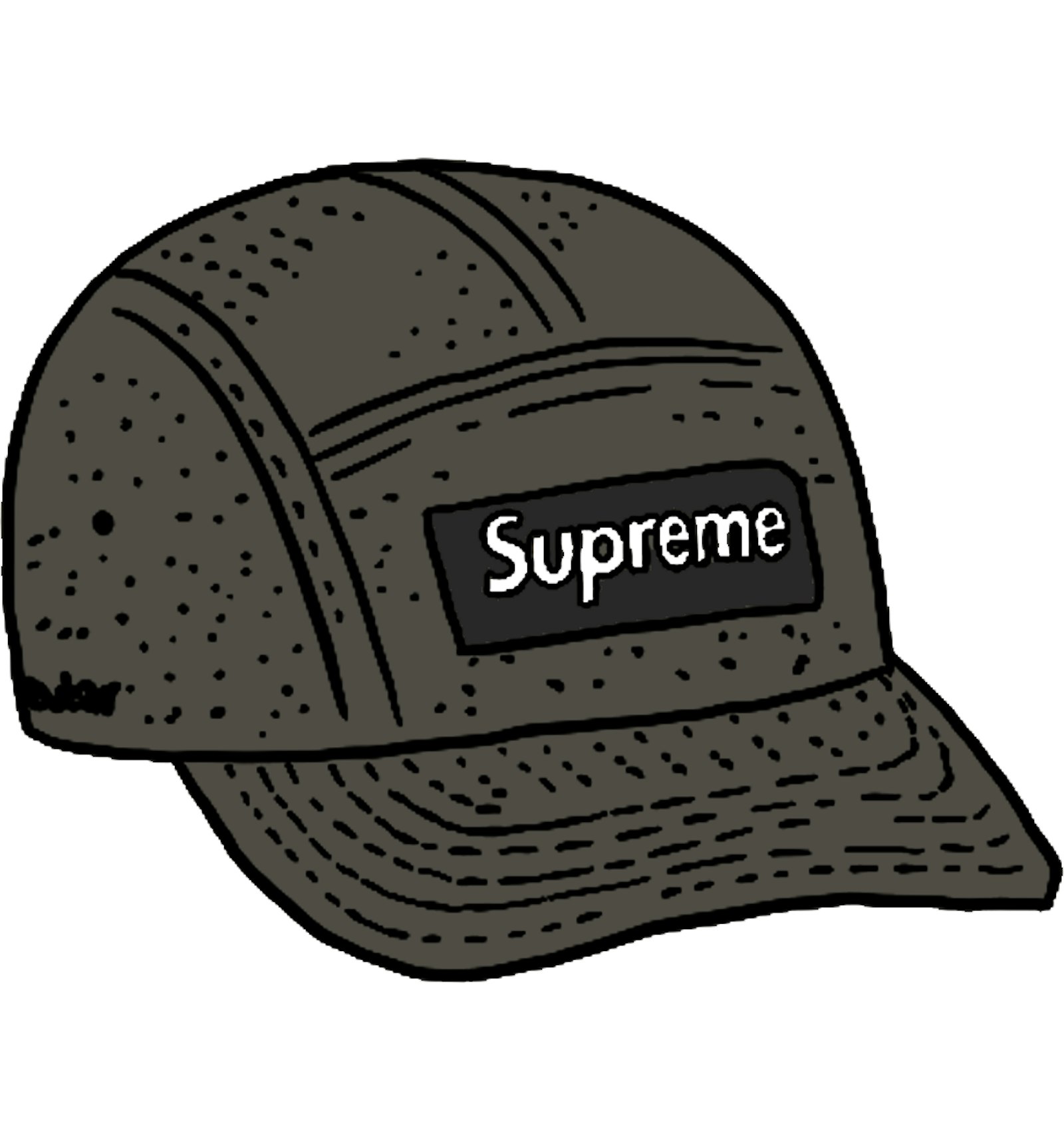 Supreme Kevlar Camp Cap Black