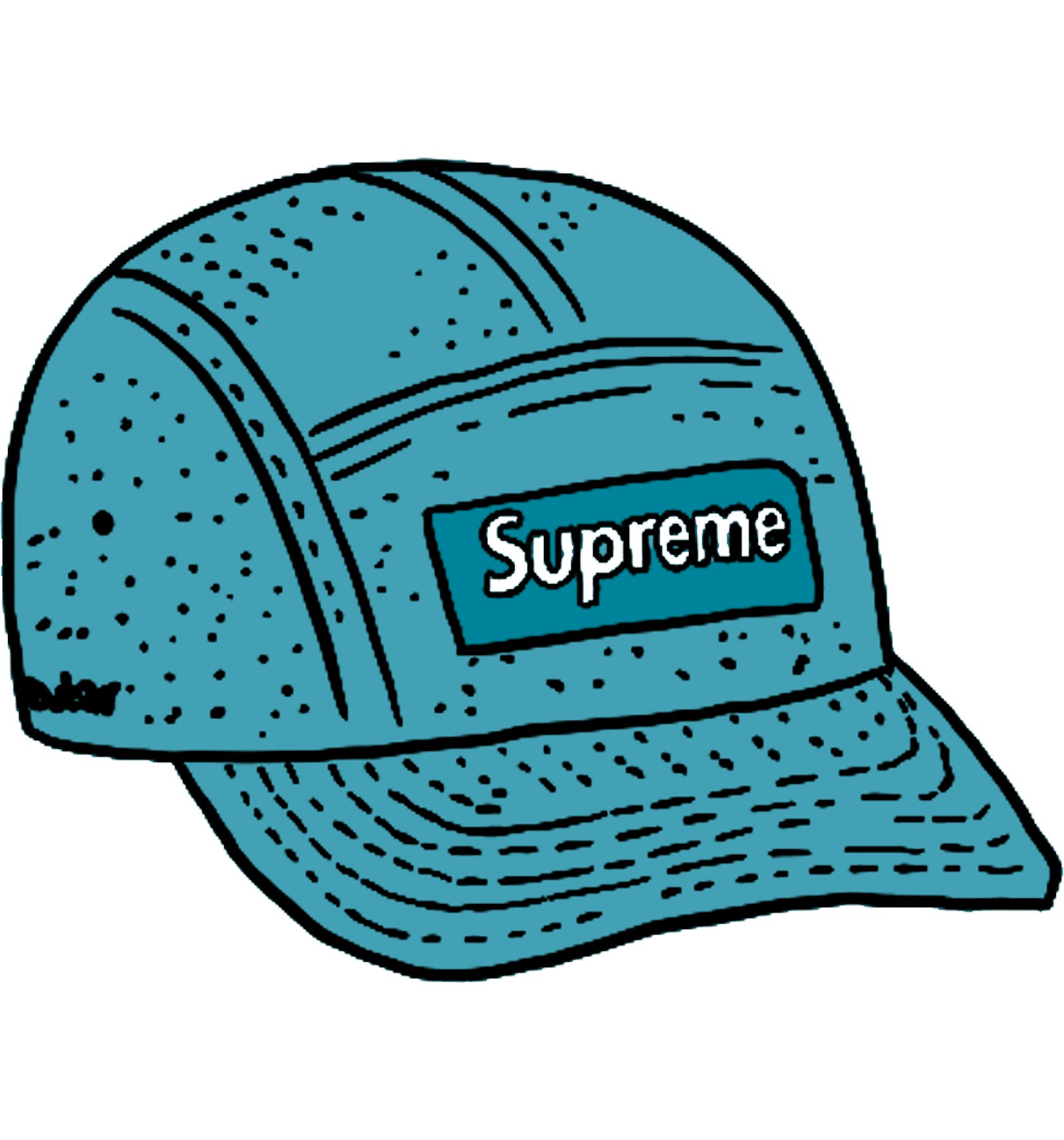 Supreme Kevlar Camp Cap Blue - FW20 - US